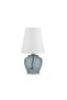 Criven E27 Glass Table Lamp 15x30cm - Light Blue - 4