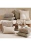 Horizon Herringbone Down Alt Filled Cushion 35x50cm - Ochre - 4