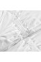 Modern Suites Pleated 3-piece King Comforter Set 240x260cm - White - 3