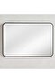 Stanley Metal Wall Mirror 60x90cm - Black - 5