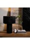 Misbah E27 Raffia Table Lamp Dia 36x51cm - Black - 2