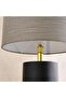 Dwane E27 Polyresin Table Lamp 33x33x77.5cm - Black - 3
