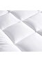 Fluffy Extra Thick Mattress Topper 180x200+8cm - White - 2