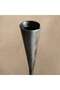 Ignacia Metal Taper Candle Holder 5x5x35cm- Grey Antique - 2
