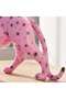 Matt Polyresin Walking Pink Panther Decor Sculpture 36.5x10x19cm - Pink - 3