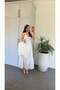 Embroidered Lace T-Shirt Detailed Dress Ecru - 4