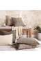 Serene Wool Soft Fringed Filled Cushion 40x60cm - Ivory - 4