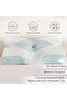 Cooling Jacquard Memory Foam Cervical Pillow 60x40+13cm - White - 8
