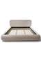 Terra King Bed 180x200 Cm - Beige & Light Brown - 7