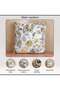 Botanica Printed Water Repellent Outdoor Filled Cushion 45x45cm - Grey/yellow - 3