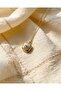 Gold & Blue Square Necklace - 6