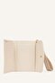 Women's Faux Leather Beige Wallet I1266Axns - 3
