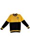 Harry Potter Hufflepuff Quidditch Sweater Licensed Yellow Black Knitted Sweatshirt Unisex - Size m - 2