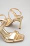 Gold Women's Heeled Shoes (9cm) Graduation, Engagement, Promise, Wedding Shoes Gold Heels - 5