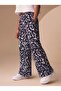 Girl's Crinkle Double Pocket Pants Navy Blue