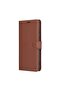 Case for Honor Magic7 Pro - Leather Folio - Brown - 8