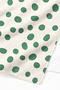Polka Dot Green Beach Towel - Minimalist Cream Marine Pool Sea Bath Quick-Dry Beach Cover - 5