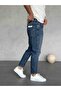 Men's Boyfriend High-Waist Ankle-Length Jeans