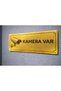 Camera Var Gold Metal Door Sign 7X20 cm – Apartment & Building Entrance - 2