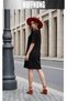 Women's Short Sleeve Crew Neck T-Shirt Dress Nightgown - 3