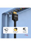 Ultra-Slim HDMI 2.0 Male to Male Cable (4K UHD, 60Hz, 3D, ARC, 24K Gold-Plated, 1m) - Black - 4