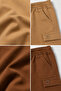 Cargo Pocket Pack Men's Gabardine Trousers - 3