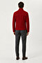 Henry Men's Double-Sided Genuine Leather Burgundy Suede Jacket - 3