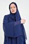 عباية نسائية من الشيفون مع شال - مقاس قياسي وأطوال مختلفة - 6