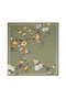 Green Floral Sura Silk Scarf