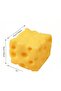Cheese Cheese Squishy Cheese Cheese Squishy Stress Toy Slow Rising Soft Squeeze Release Toy - 2