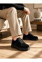 Charcoal Suede Men's Shoes - Laceless Practical Premium Smart Casual Daily Sneaker Kb 703 - 2