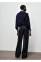 Striped Wide Leg Jeans - 4