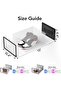 15-Pack X-Large Clear Plastic Shoe Storage Box, Stackable with Interlocking Design, Foldable Bins with Lids, for Sneakers Closet, Black