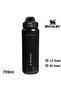 The Wellspring Bottle 0.7 Litre Hammertone Black