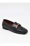 Ypr C07 Black Buckle Women's Ballerinas - 6