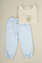 Elastic Leg Trousers Blue - 6