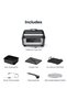 Smart Indoor Grill & Air Fryer XL 8.5L, with Built-in Thermometer, Grill, Air Fry, Roast, Bake - 8