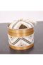 صندوق تخزين من الخيزران المطرز بالي 12x14 سم - 4