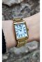 Lc08083 Rectangle Case 3 Atm Water Resistant Roman Numeral Dial 4 Colors Classic Women's Watch - 2