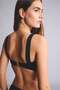 Regular Fit Wide Strap Black Bikini Top G4642Ax26Sm - 8