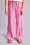 Wide Leg Striped Trousers Girls H5885A826Sm - 4