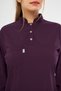 Hijab Dark Plum Lycra Women's Medical Uniform Doctor and Nurse Jersey Scrubs Surgical Suit - 5