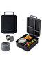 Jumbo Bento Lunch Box w/Thermos & Dip Jar- Midnight Black