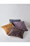 Peggy Throw Pillow Cover 45X45 cm Mustard - 4