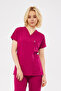 Single Top Cherry Stretch Fabric Unisex Batwing Sleeve Nurse and Doctor Uniform Scrubs Hospital Uniform - 6