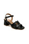 Women / Girls Sandals 6B5711Co 5711Co Nero - 2