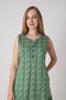 Women's Cotton Modal Fabric Dress 8139 - 7
