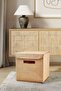 Lid Box with Jute Leather Handle - 4
