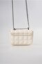 Ccs Square Model Chain Cross Patent Leather Bag - 5