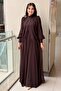 Verev Chiffon Fronted Evening Dress - 2